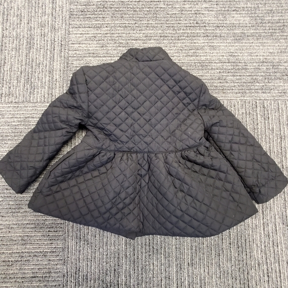 Janie and Jack Quilted Jacket with Bow sz 18-24 mo - Picture 4 of 5